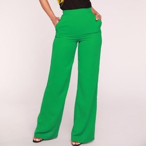 Wide leg pants